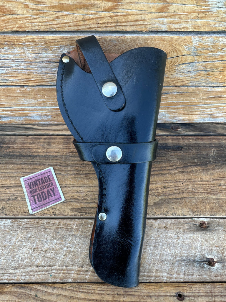 Vintage Black leather Ho For Harrington Richardson H&R 6" 999 Sportsman Revolver
