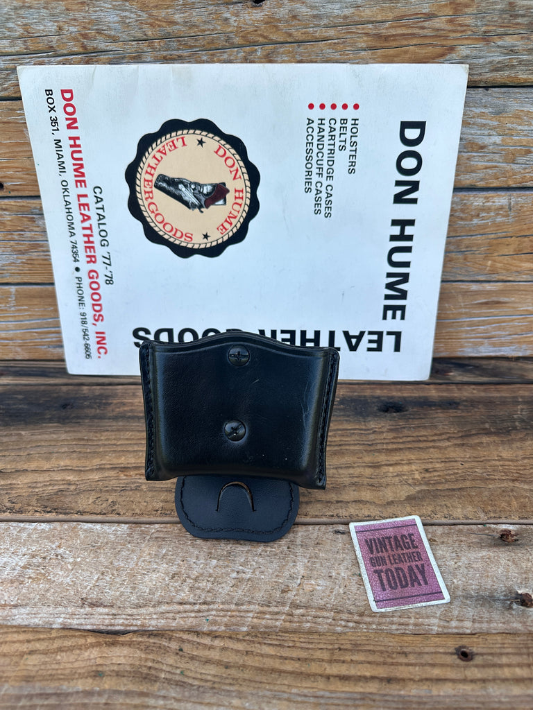 Don Hume Brown Leather G421 DS  Double Magazine Paddle  For Steel Double Stack