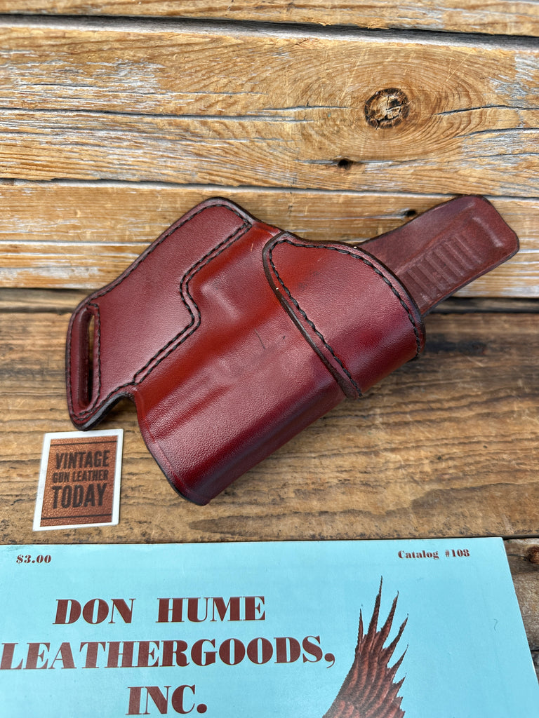 Don Hume DAH Brown Leather SOB / OWB Holster for GLOCK 38 G38