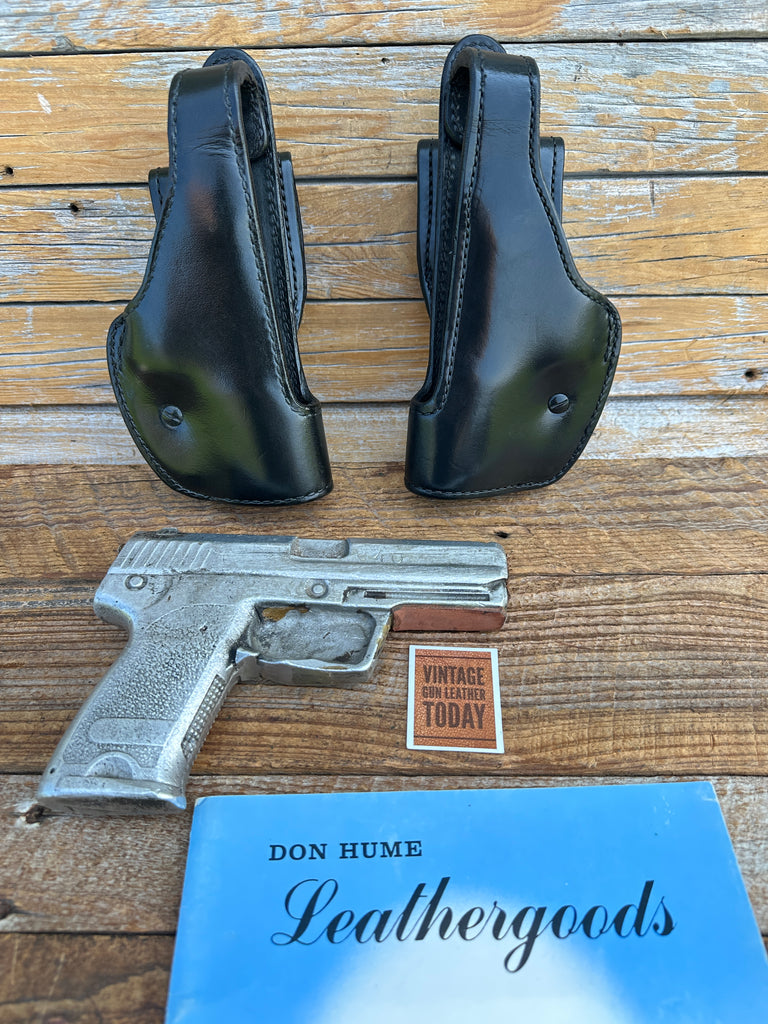 Don Hume H745 Level 2 Plain Leather Retention Security Holster for H&K USP 9  40