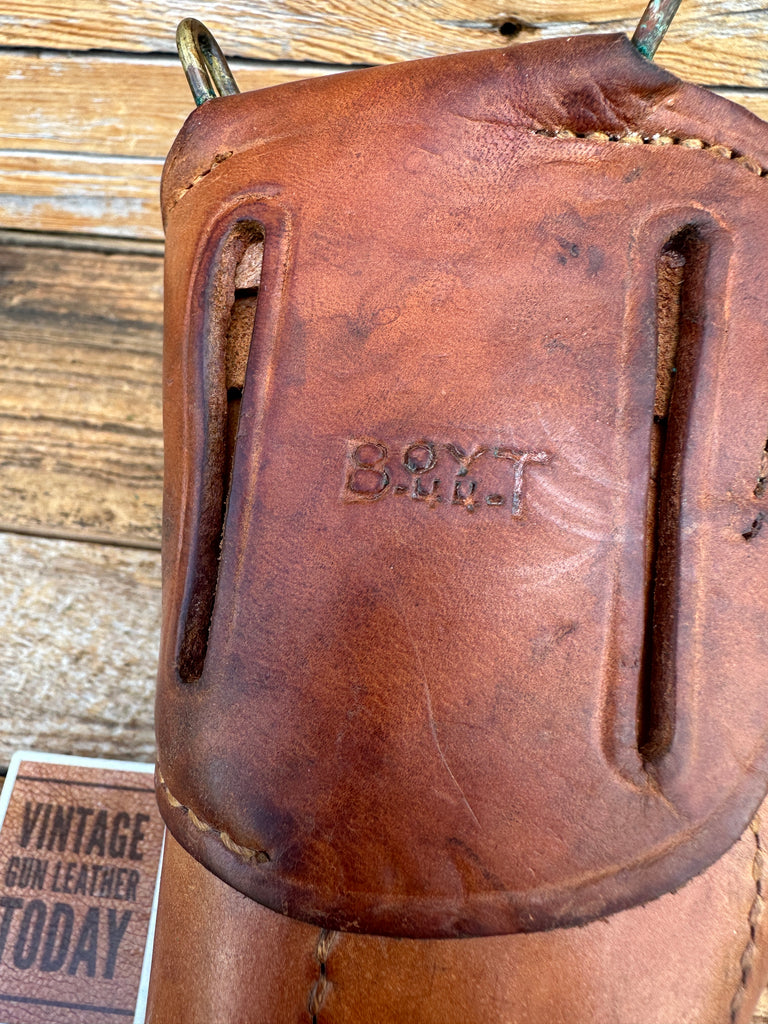 Vintage World War 2 WW2 BOYT 44 Brown Leather M-1916 Holster For Colt 1911