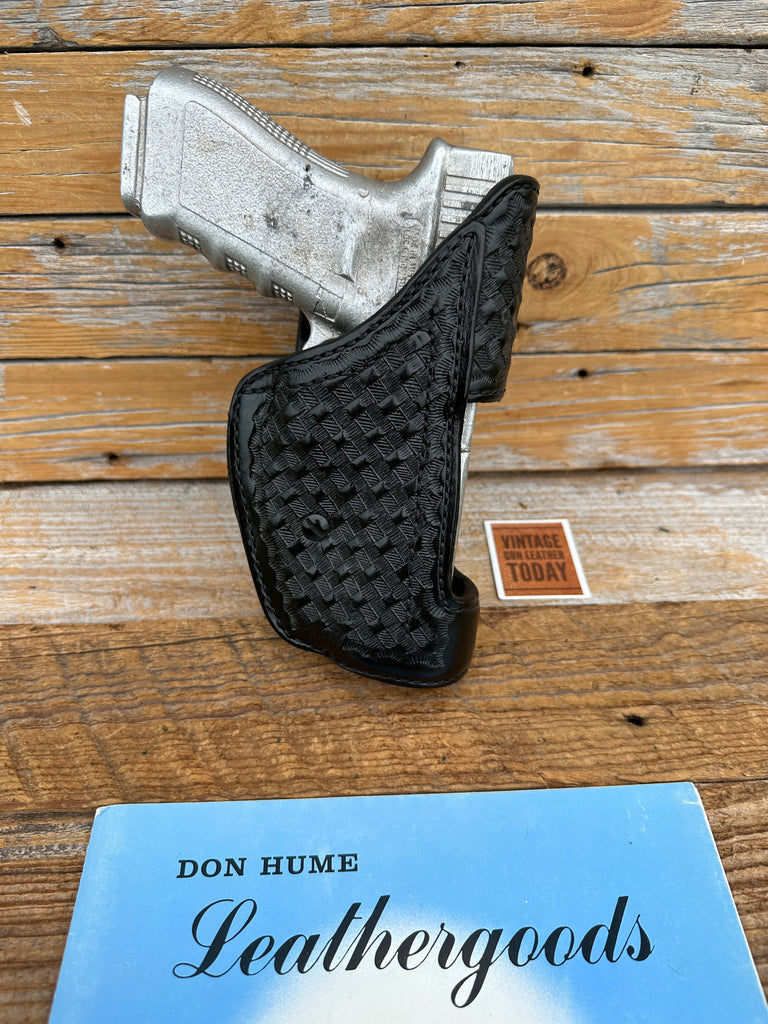 Don Hume H741 Level 2 Security Retention Black Basket Holster For GLOCK 17 22 31