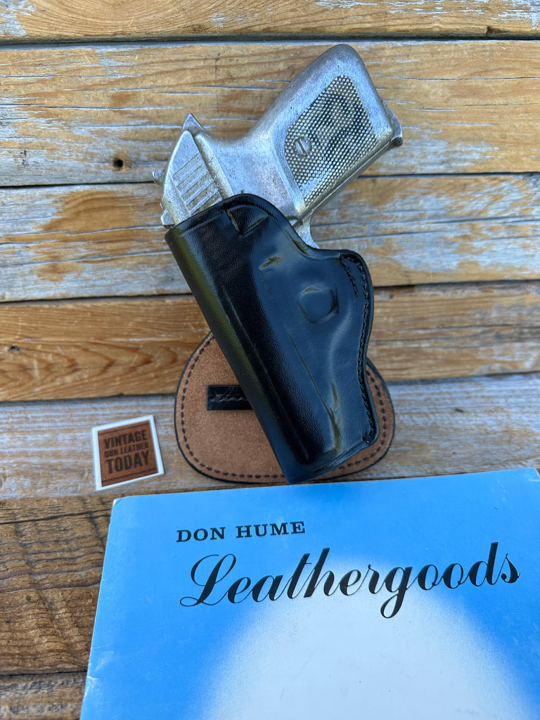 Don Hume H720 42 Black Leather Paddle Holster For Sig P230 P232 230 23