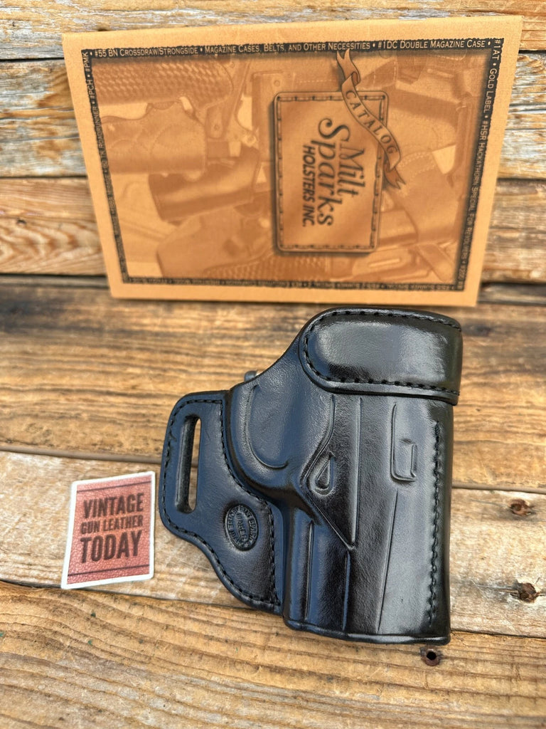 Milt Sparks 55BN Black Horsehide OWB Holster for Beretta PX4 Storm Compact Right