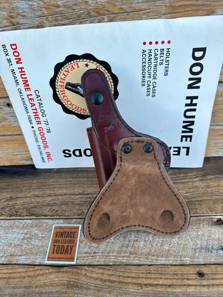 Don Hume H720 Paddle Holster Brown Leather for Springfield XD 40 4"