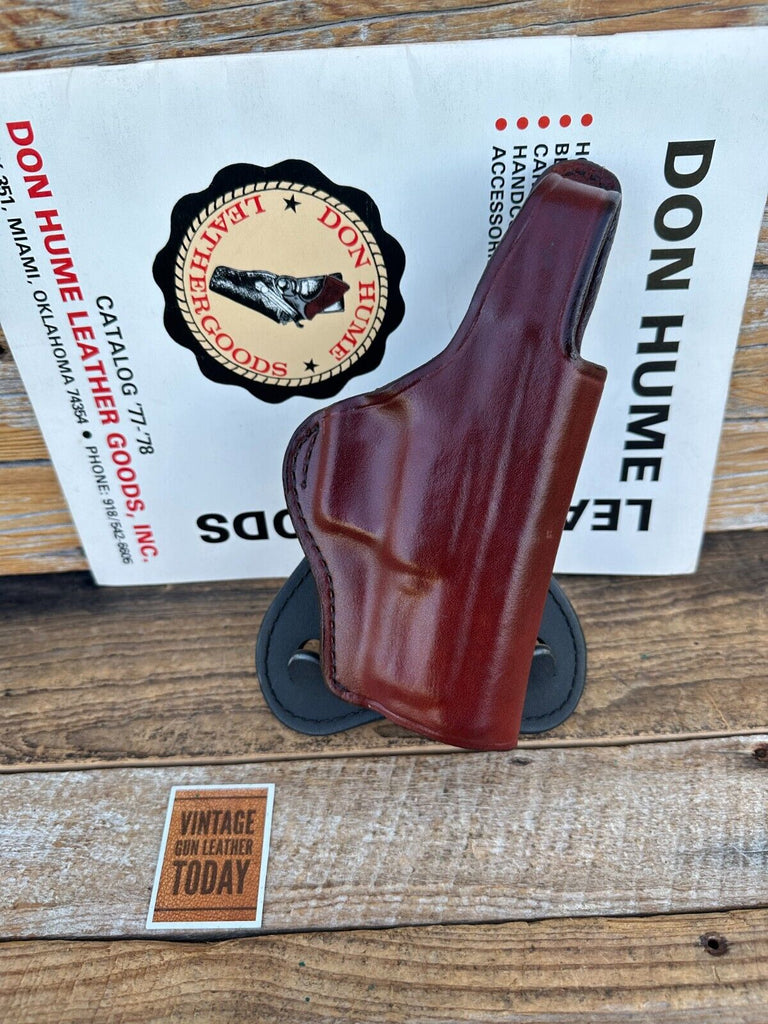 Don Hume H720 Paddle Holster Brown Leather for Springfield XD 40 4"