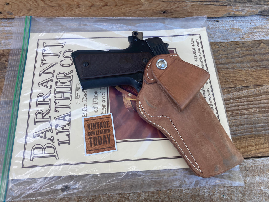 Barranti Elite IWB Horsehide Leather Holster For Colt Government 45 1911 5"