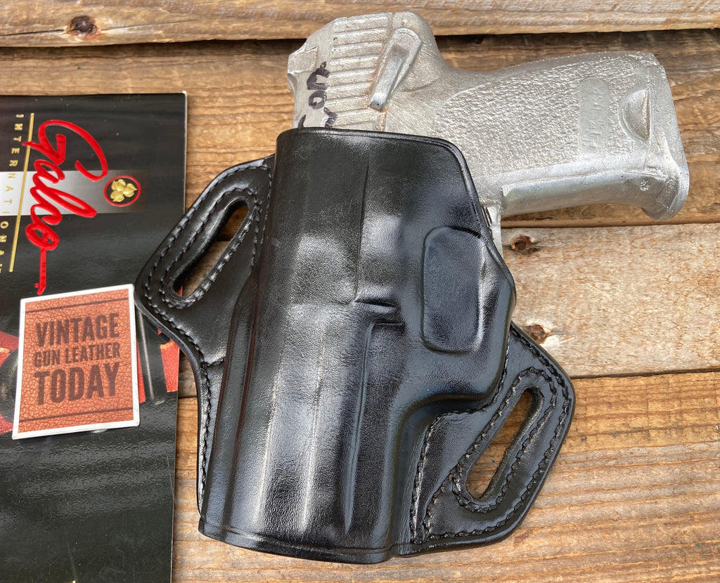 GALCO Black Leather Concealable Black Leather OWB Holster For USP Compact