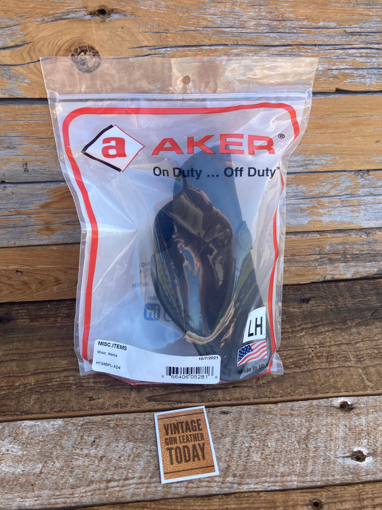 AKER Discontinued Black Leather IWB Spring Special Holster For Springfield XD 4