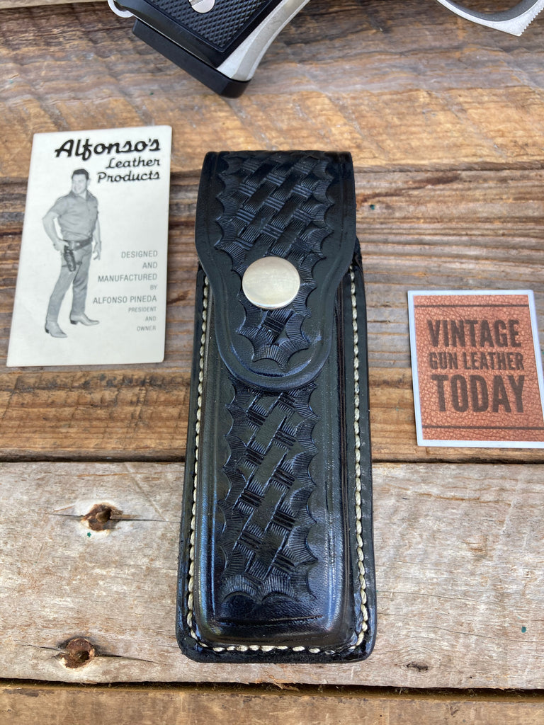 Alfonso's Leather Single Magazine Carrier For Steel Double Stack 92F or Similar