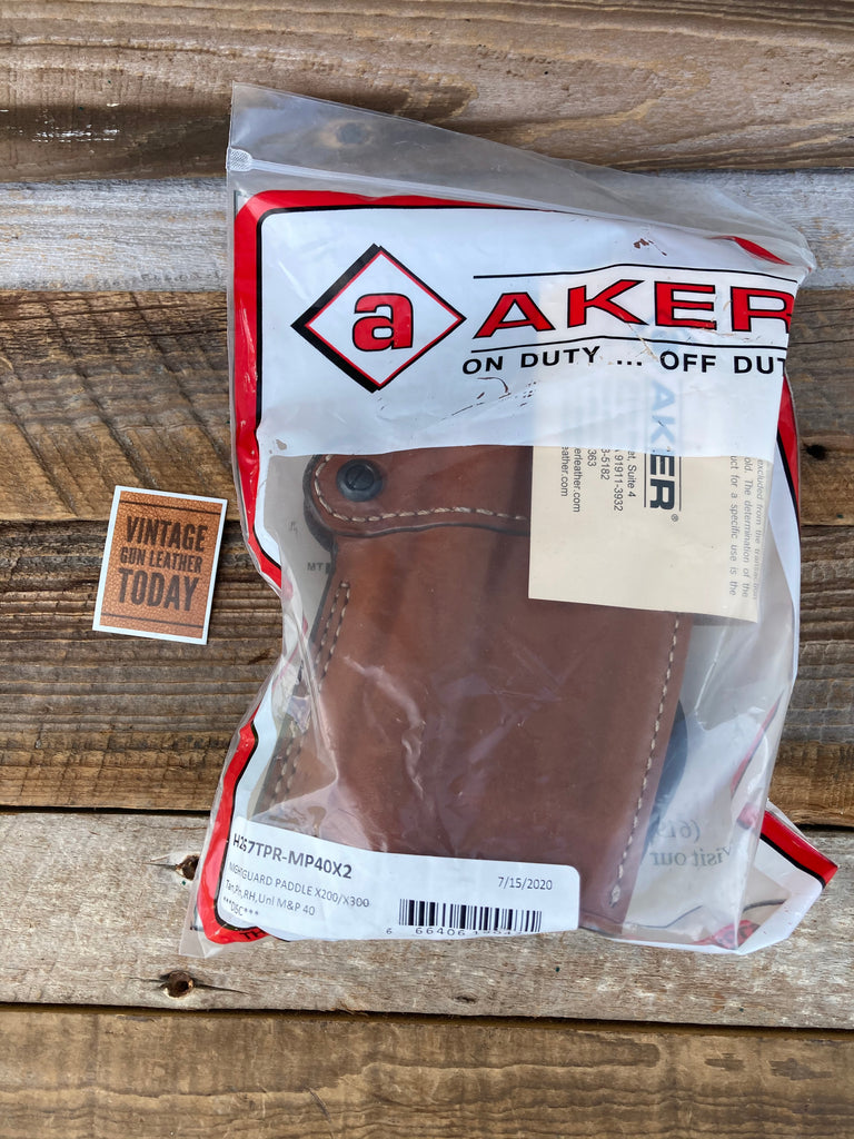 AKER Nightguard Brown Paddle Holster For Springfield XD 3" 4" 5" w/ x200 or x300