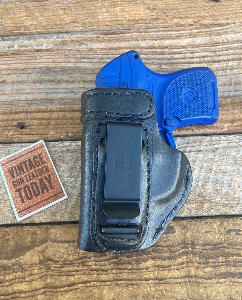 Holster Store Black Leather IWB OWB Holster For Ruger LCP