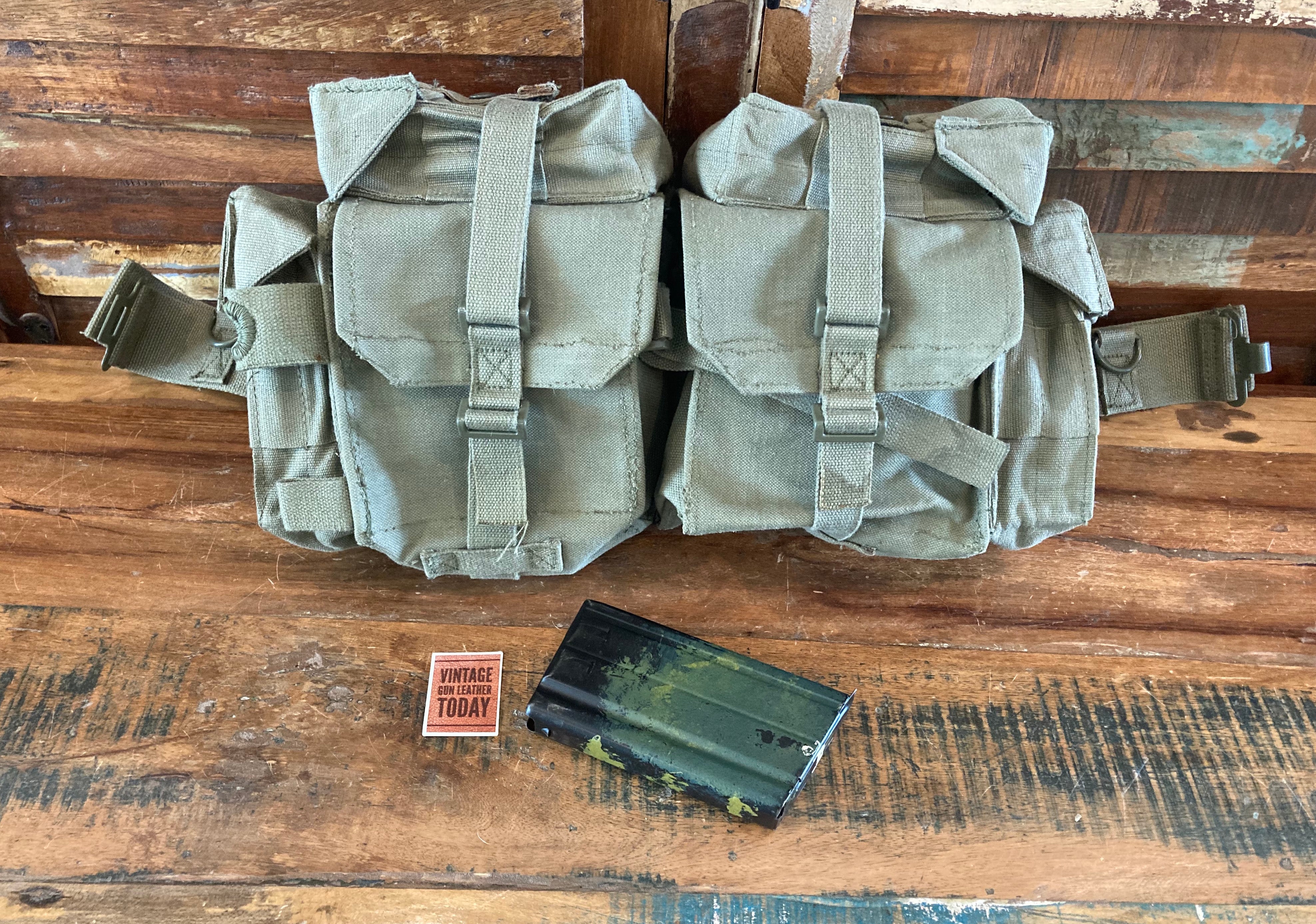 Vintage Original Pattern 70 SADF Kidney Webbing South African Military ...