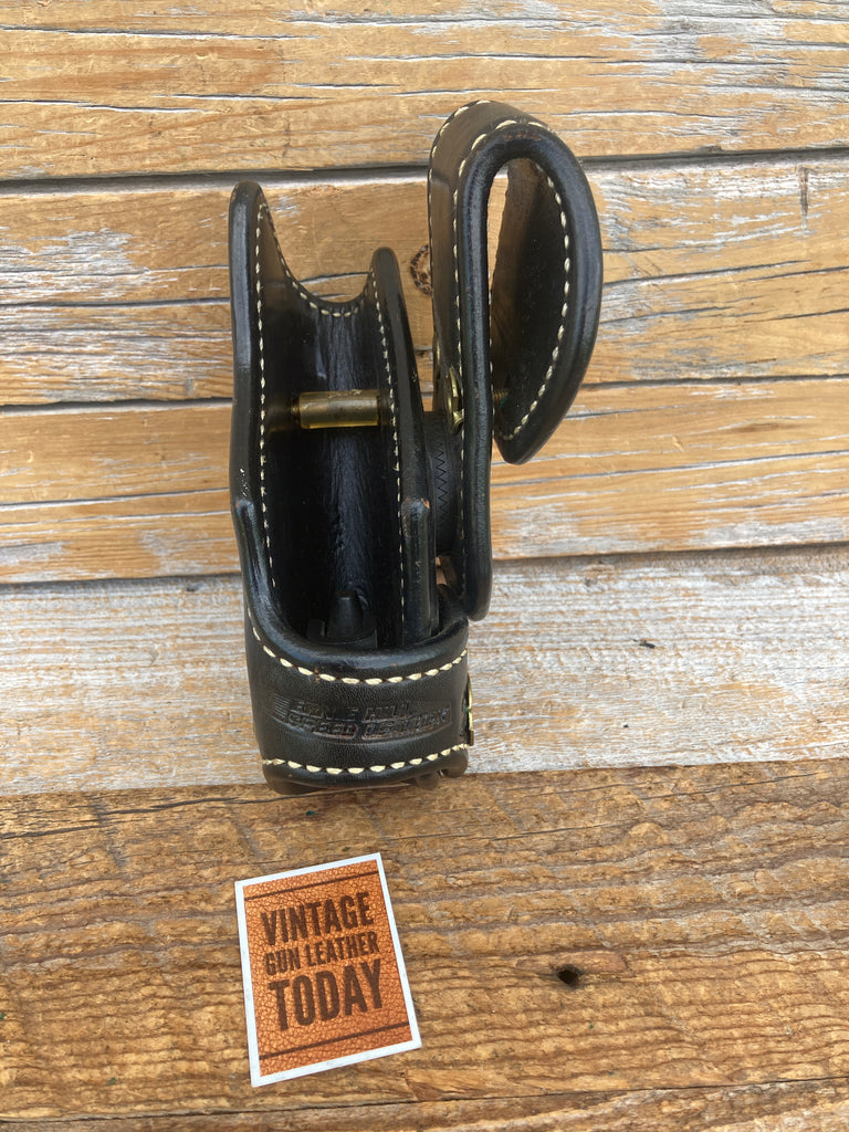 Ernie Hill Speed Black Basket Leather Competition Holster for GLOCK 20 G20