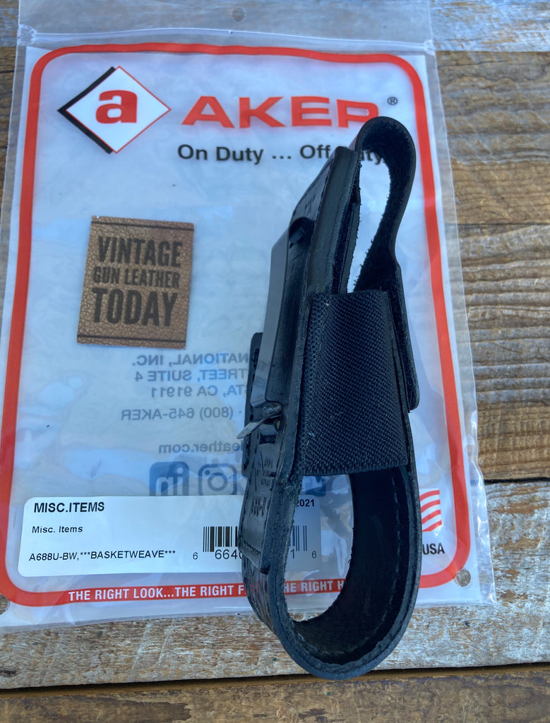 AKER Universal Radio Phone Holder Multi Black w/ Clip 6.5" x 3" 1 3/4" Basket