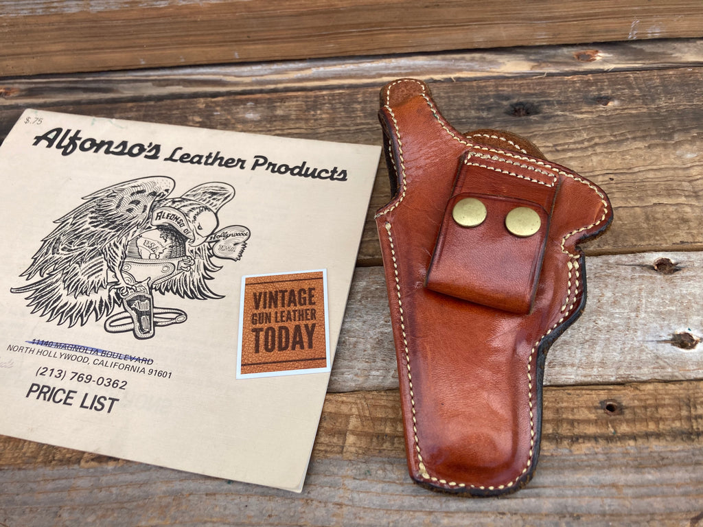 Alfonsos Of Hollywood Leather OWB IWB Holster For 3" S&W Chiefs Special Mod 36 J