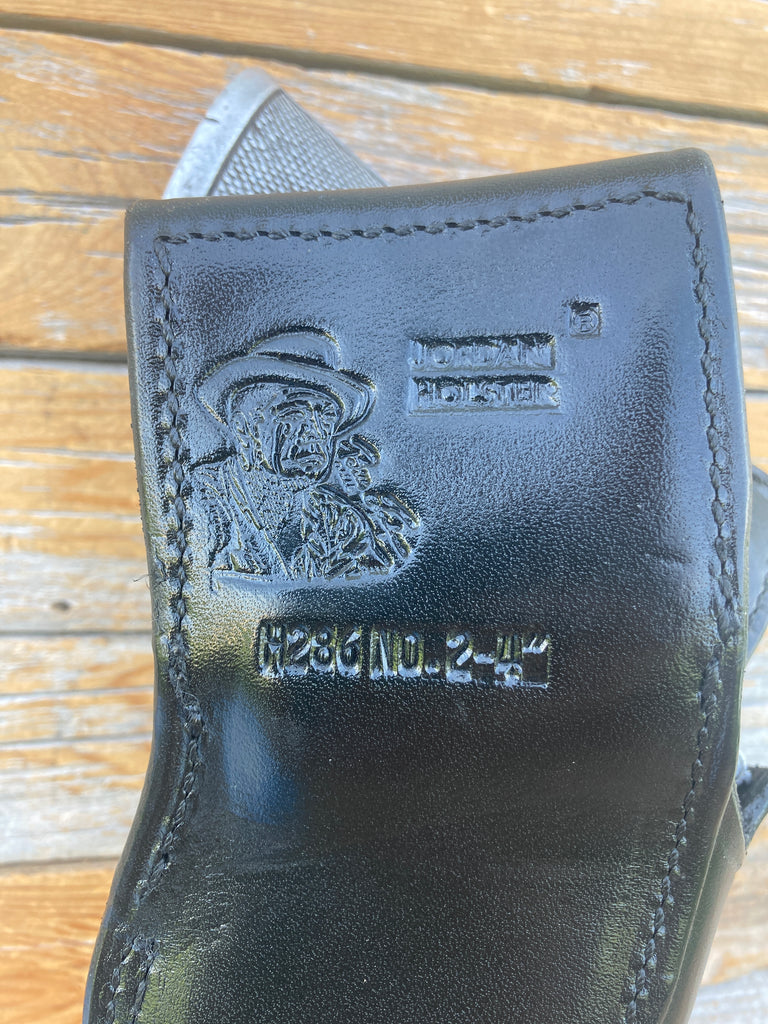 Vintage Don Hume Jordan Holster Black Leather For 4" Large N Frame 29 57 27 58 L