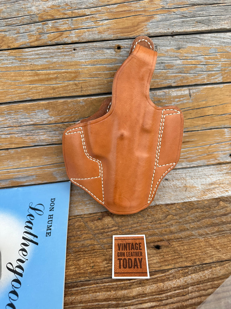 Vintage Don Hume Natural Brown H721 OWB Holster For RUGER P94 P97 Right