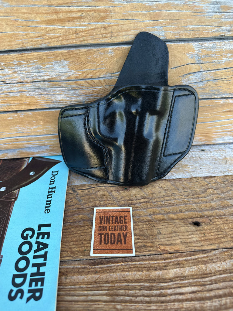 Vintage Don Hume Black Leather H720 OT Holster For KAHR KP9 Right