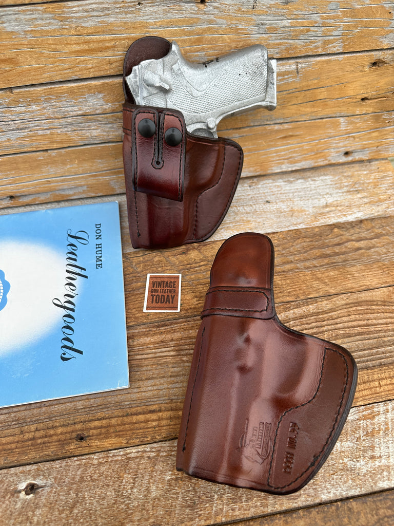 Vintage Don Hume PCCH Leather IWB Holster for Smith Wesson S&W 457 4516-1