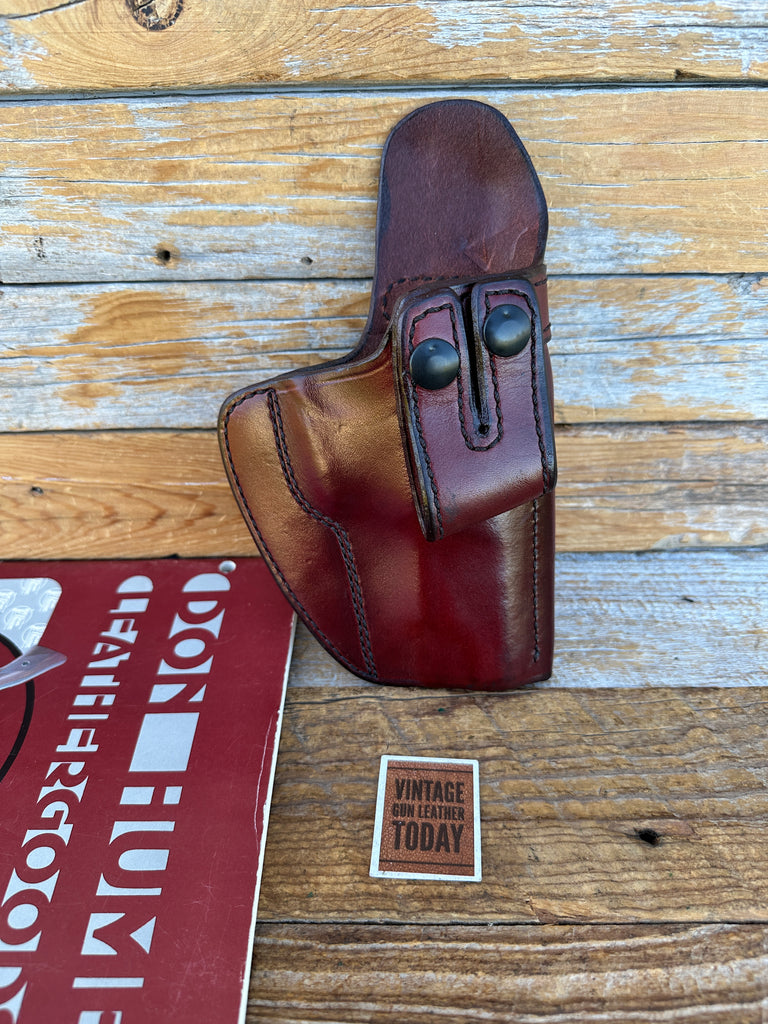 Vintage Don Hume PCCH IWB Leather Holster For RUGER P85 P89 P8DC Right