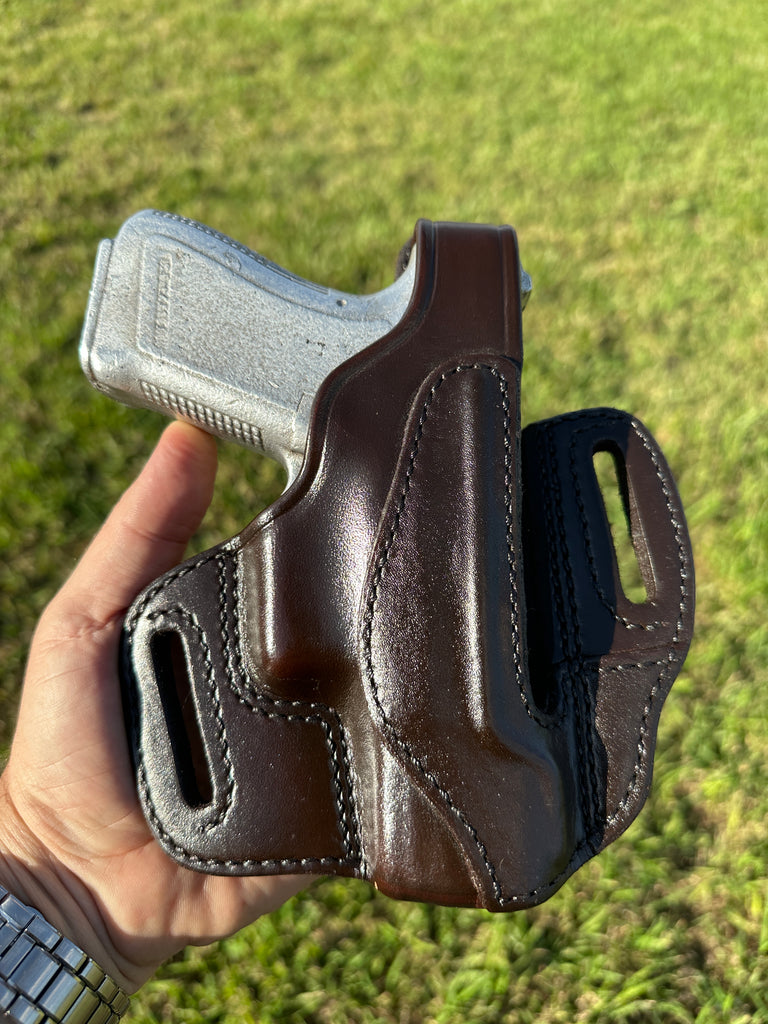Vintage Don Hume Brown Leather H726 Optics Ready Holster For GLOCK G19 G23 G32