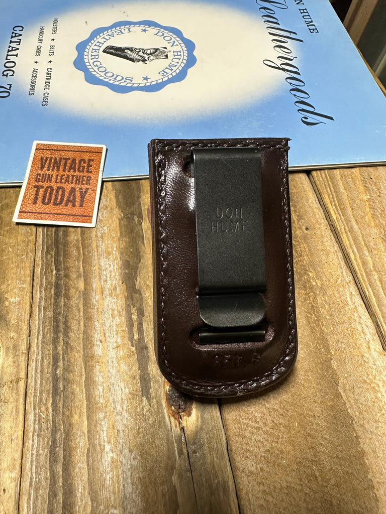 Don Hume MS Brown Leather Open Top Magazine Carrier 850.B HK SIG GLOCK XDM