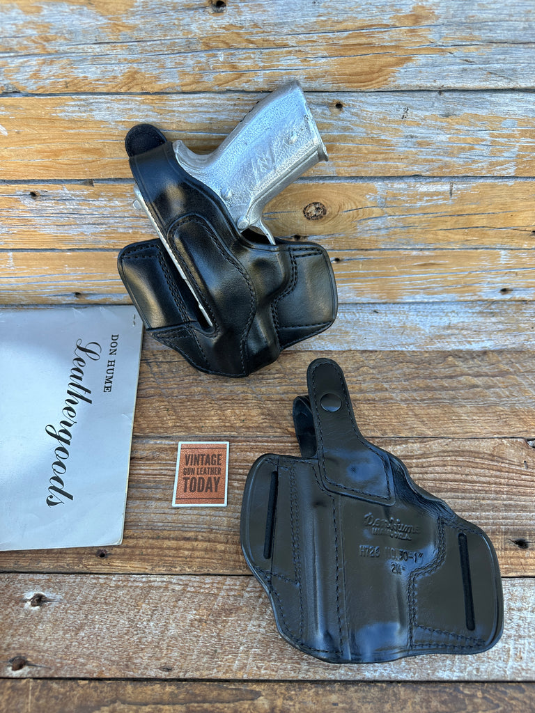 Don Hume Black Leather H726 Optics Ready Holster For Sig P228 P229