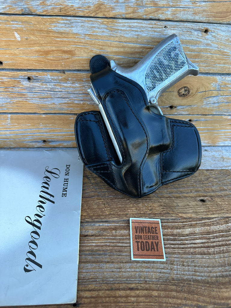 Don Hume Black Leather H726 Optics Ready Holster For S&W 6906 6904 3913 LEFT