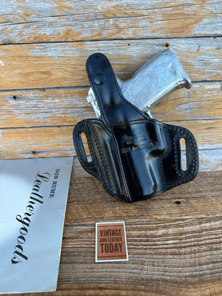 Don Hume Black Leather H726 Optics Ready Holster For Heckler Koch USP 45 Compact