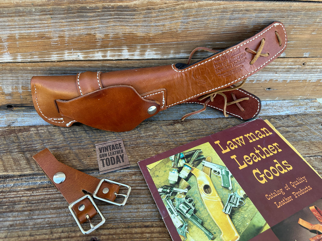 LAWMAN Brown Leather Shoulder Holster Component For Beretta 92 or Similar