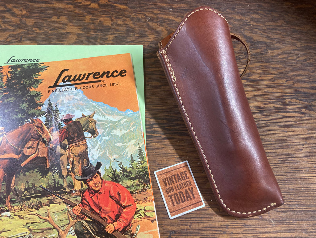 Vintage George Lawrence Leather Holster For Ruger Super Single Six 6 1/2"