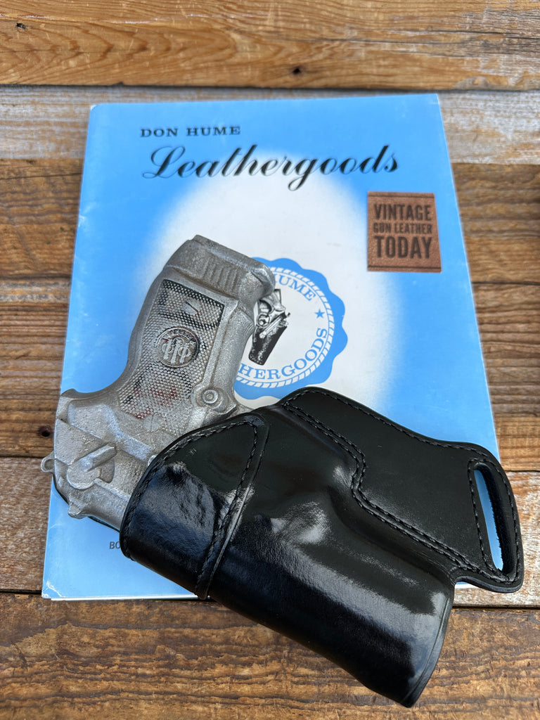 Vintage Don Hume SOB OWB Leather Holster DAH 26F 45 For Beretta 8045 LEFT