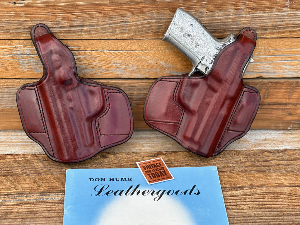 Vintage Don Hume H721 30-1 Brown Leather OWB Holster for Sig P228 P229 228 229