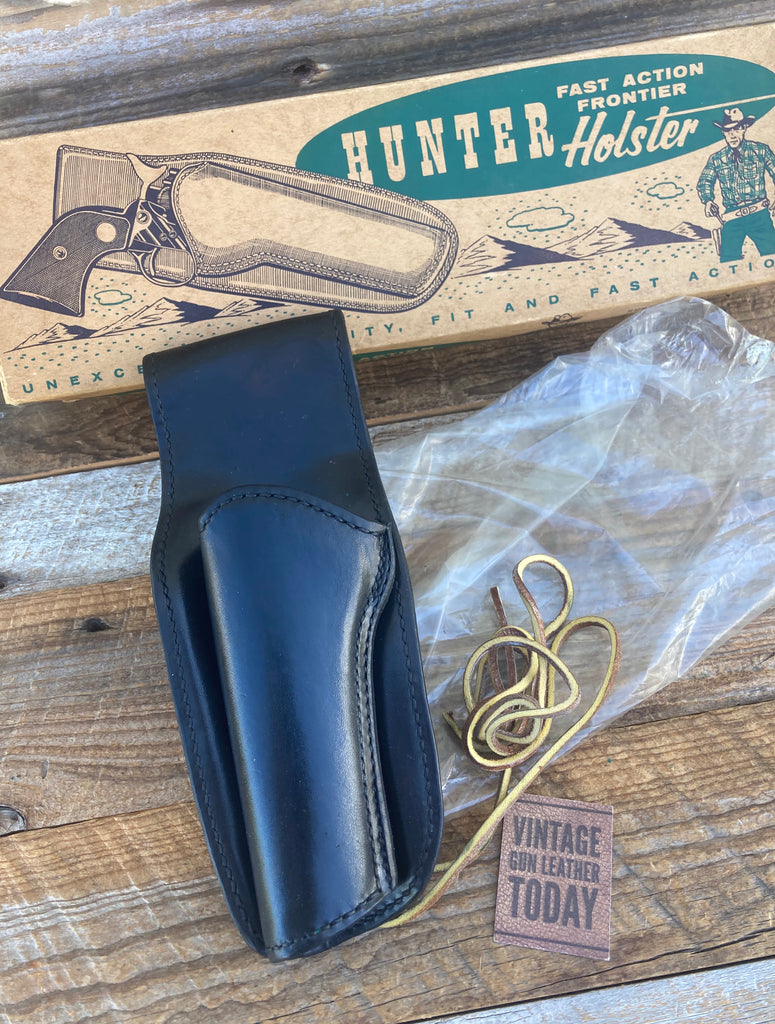 Vintage Hunter Frontier Holster Black Leather For Ruger Bearcat Savage 101  LEFT