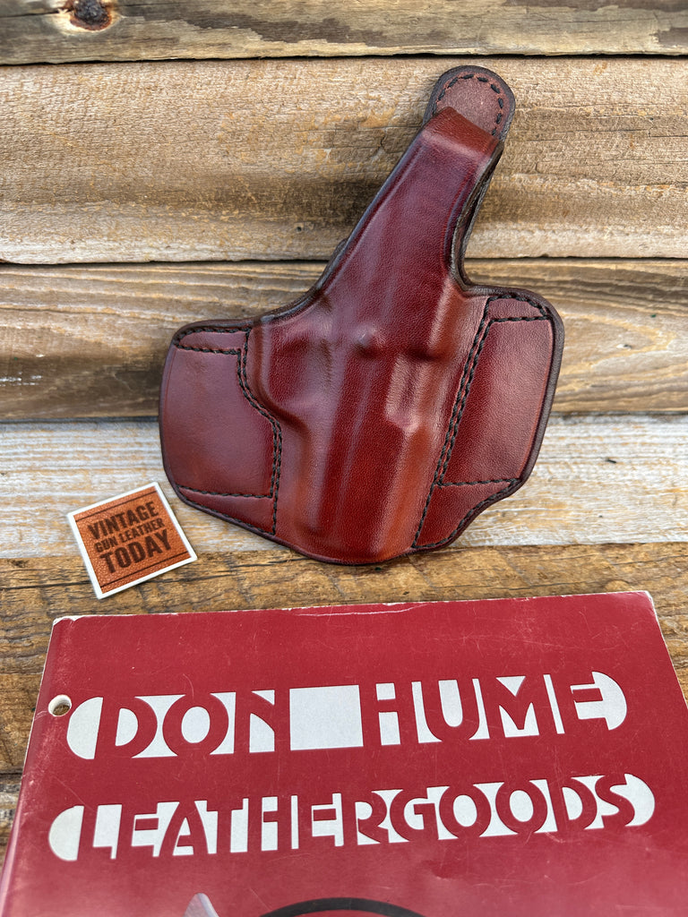 Vintage Don Hume Brown Leather H721 OWB Holster For KAHR P9 Right