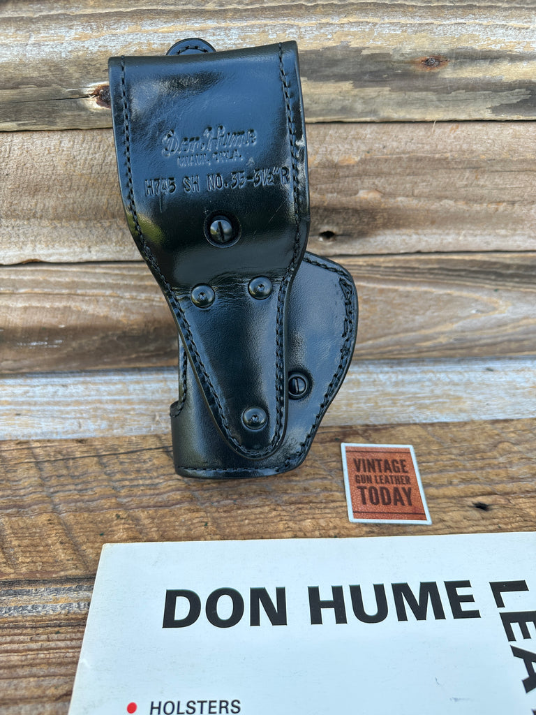 Don Hume Black Basket Level II Security Duty Holster For Smith S&W 6946 Square