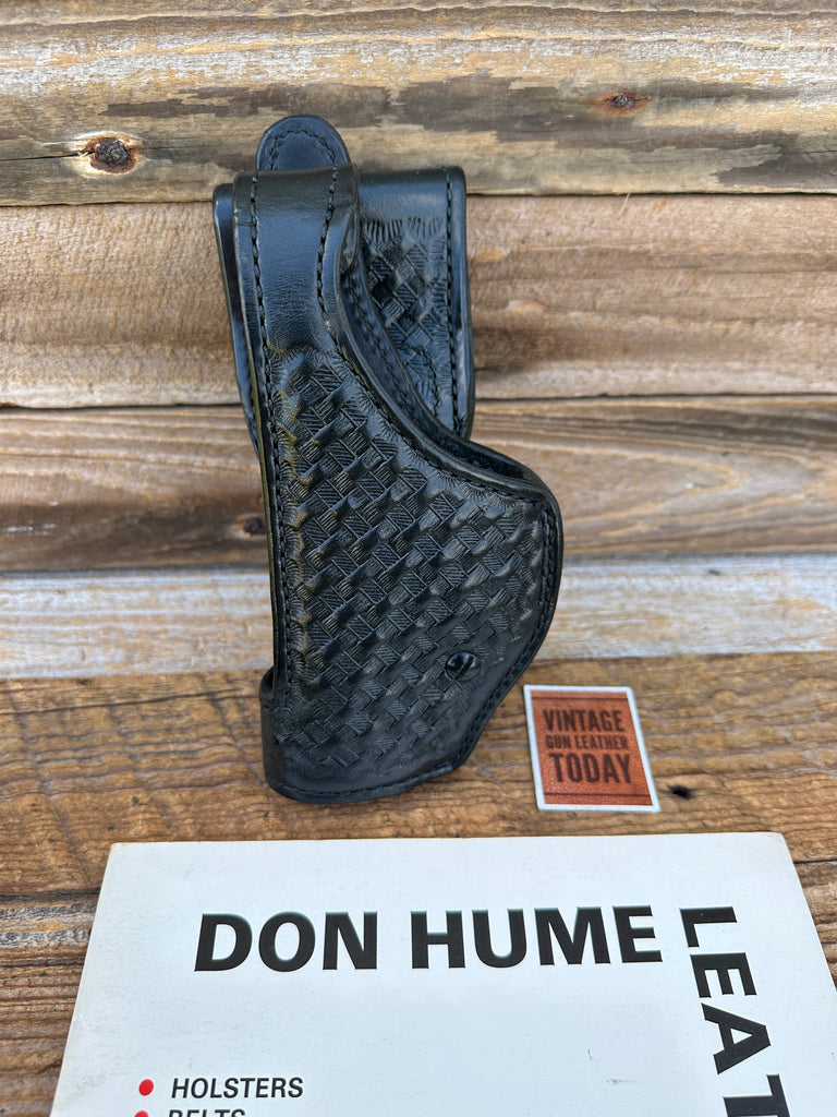 Don Hume Black Basket Level II Security Duty Holster For Smith S&W 6946 Square