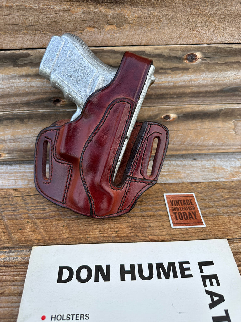 Vintage Don Hume Brown Leather H726 Optics Ready Holster For GLOCK G29 G30 29 30