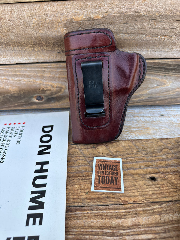 Don Hume H715 WC Brown Leather IWB Holster For Daewoo .40 9mm Left