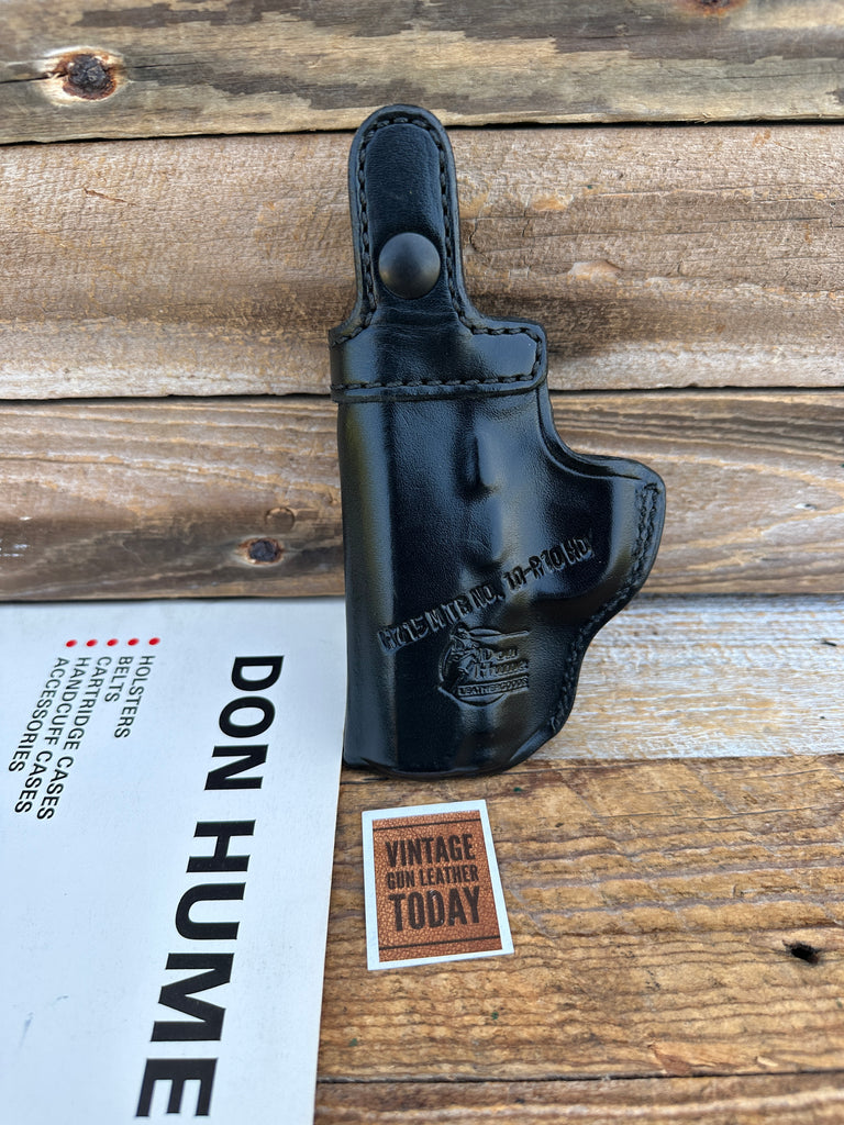 Don Hume H715 TB Black Leather IWB Holster For 3" Colt Kimber Para Springfield