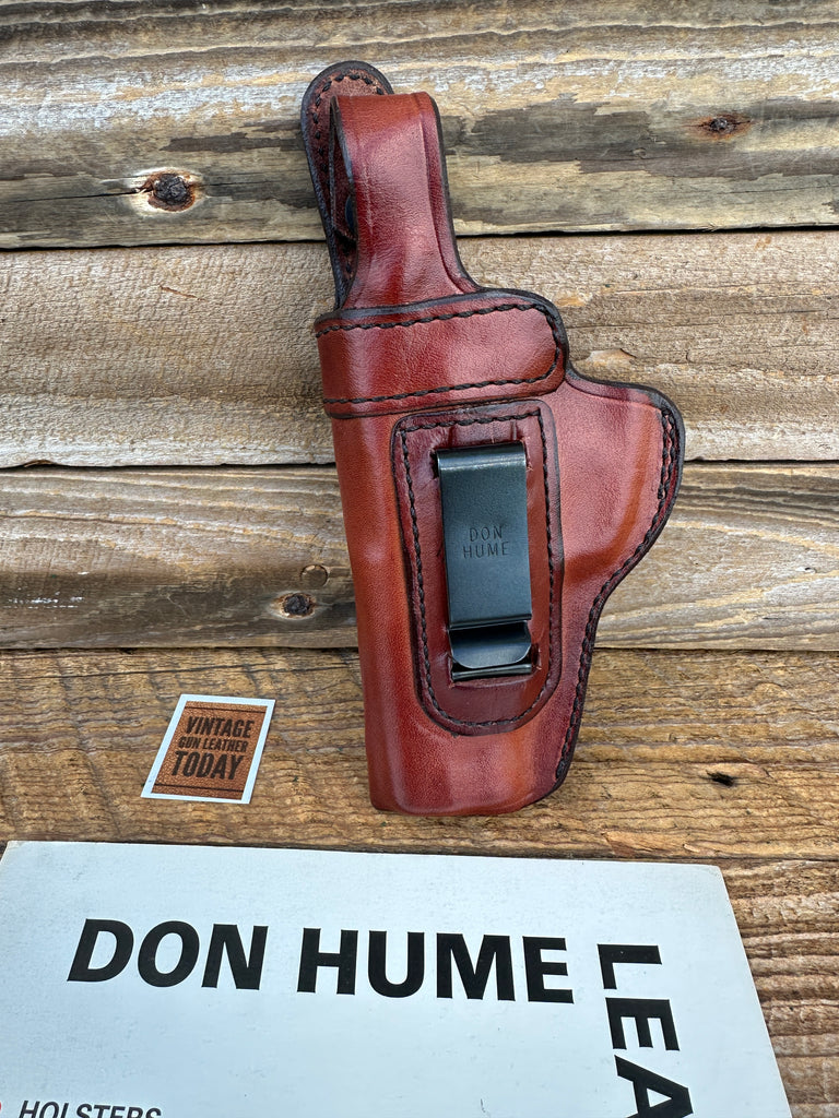 Don Hume H715 TB Brown Leather IWB Holster For GLOCK 37 G37 LEFT