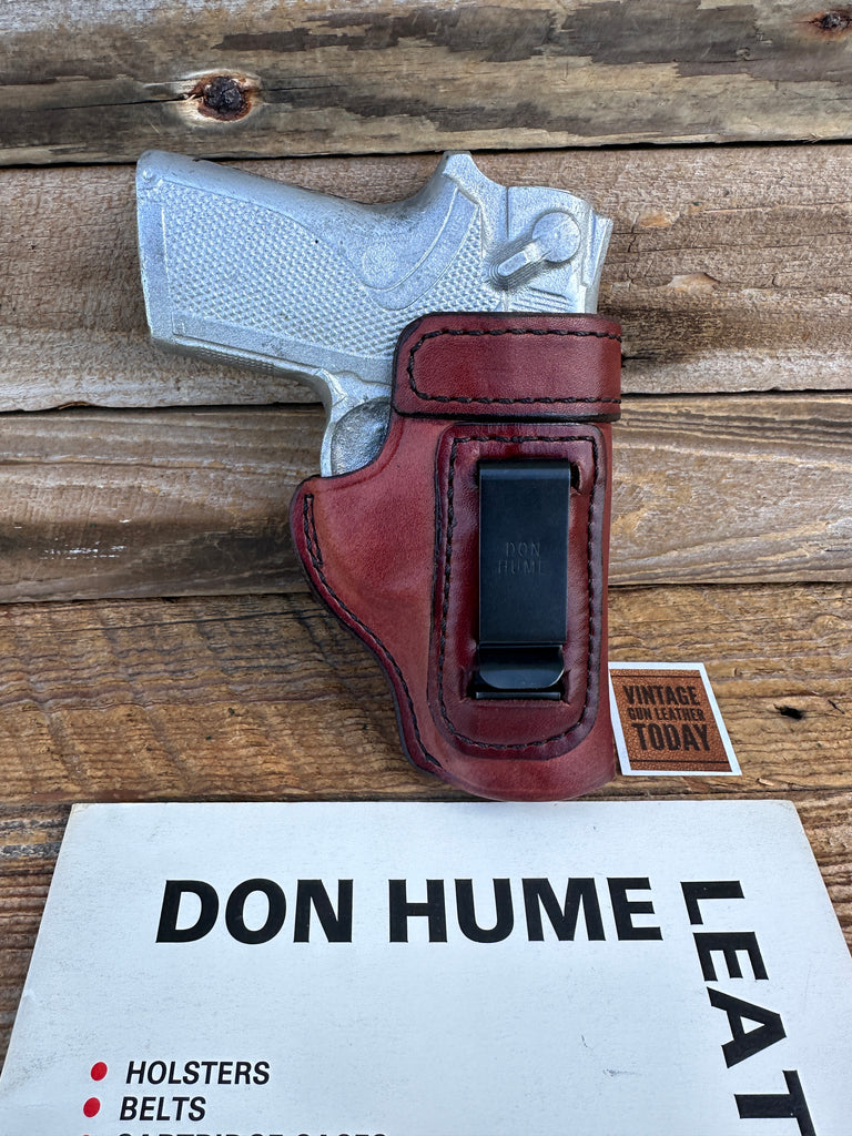 Don Hume H715 WC Brown Leather IWB Holster For Smith Wesson S&W 3913 T TSW Right