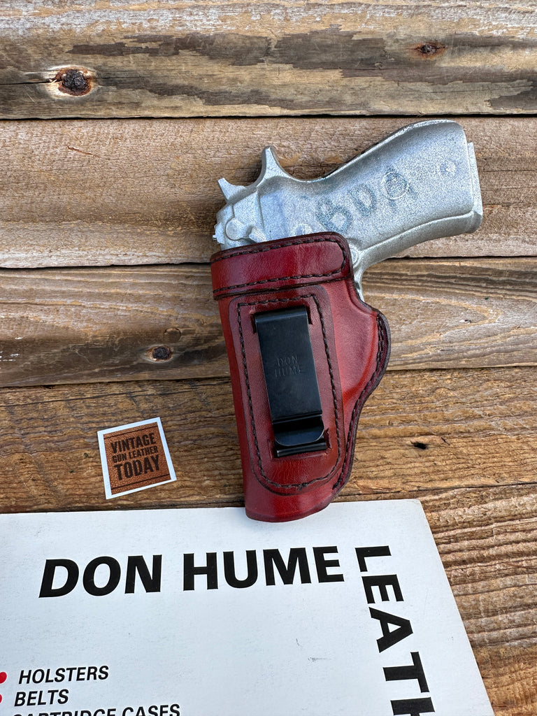 Don Hume H715 WC Brown Leather IWB Holster For Para Ordinance P12 45 Hammer Down