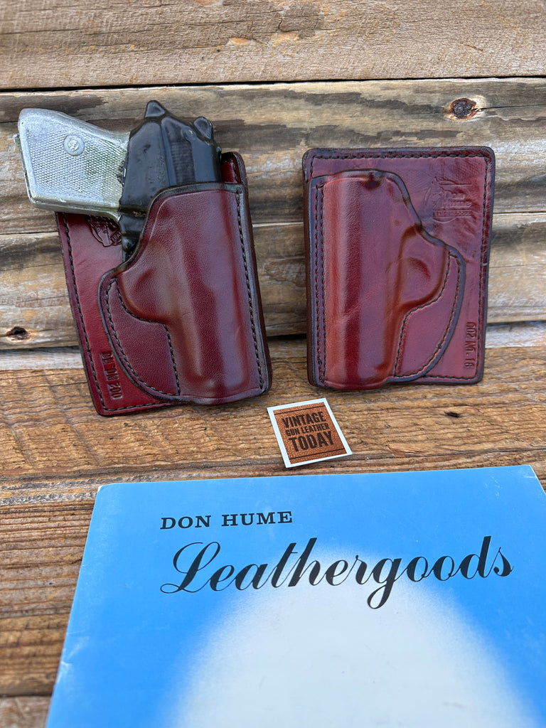 Don Hume Brown Leather 18 Pocket Holster For Walther PP PPK/S Interarms APK