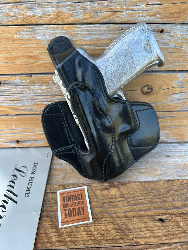 Don Hume Black Leather H726 Optics Ready Holster For H&K USP 45 Compact Left