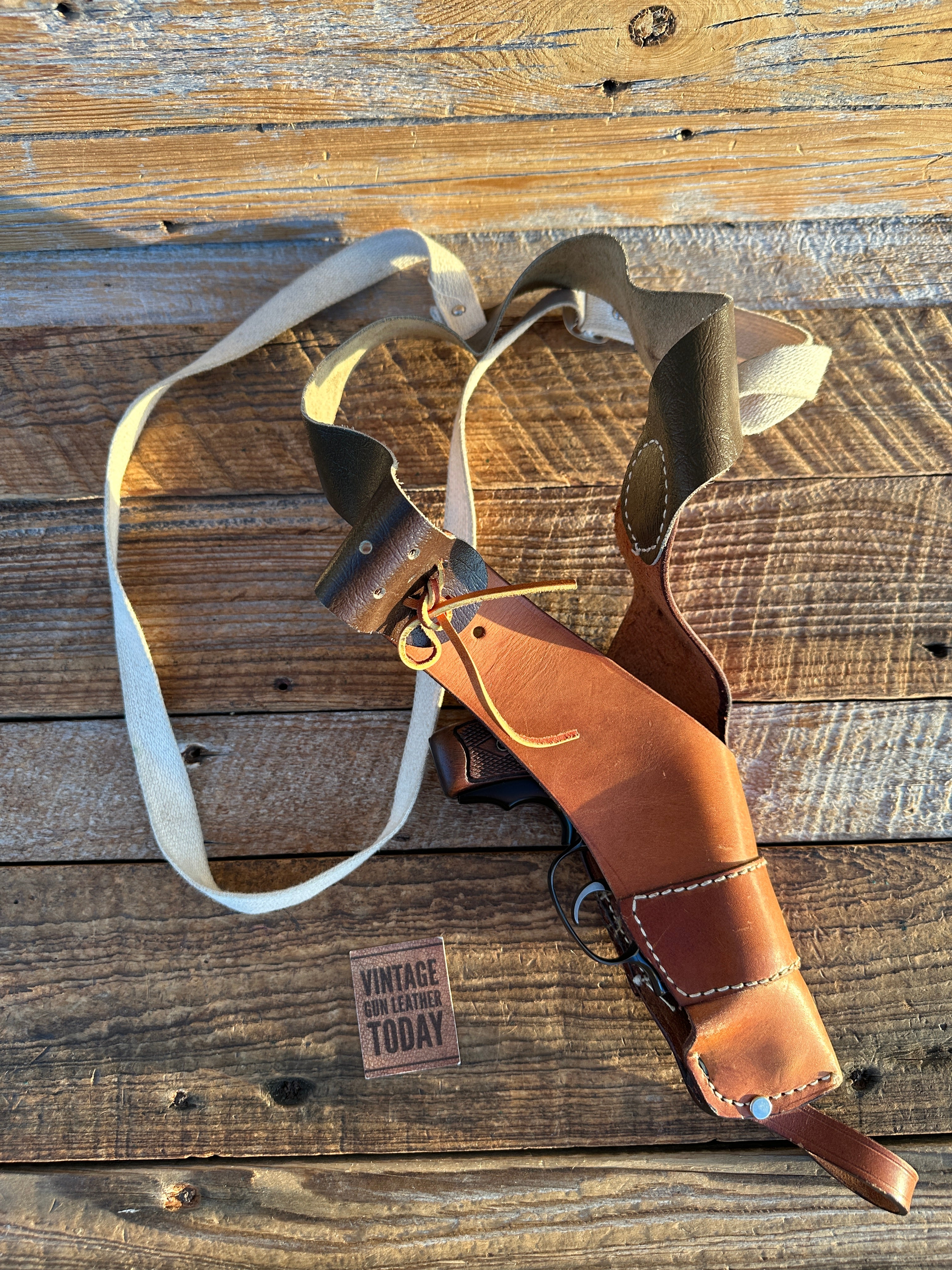 Vintage Brauer Brothers Small Revolver Shoulder Rig, Right Draw ...