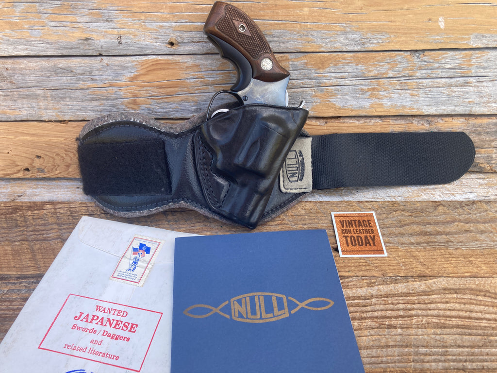 Vintage Ken Null ANK Ankle Holster for S&W Chief Special Model 36 Revolver 2"