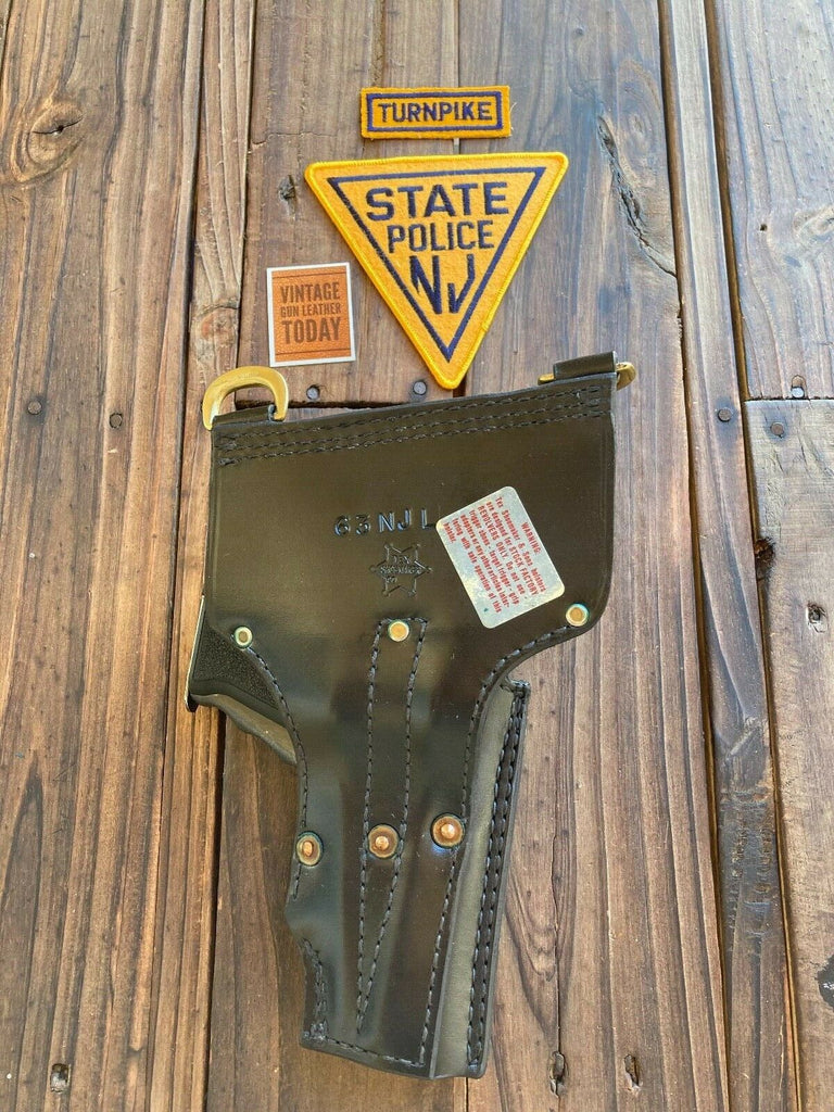 Vintage Tex Shoemaker NJSP Discontinued NJ State Police Holster For HK P7M8 LFT