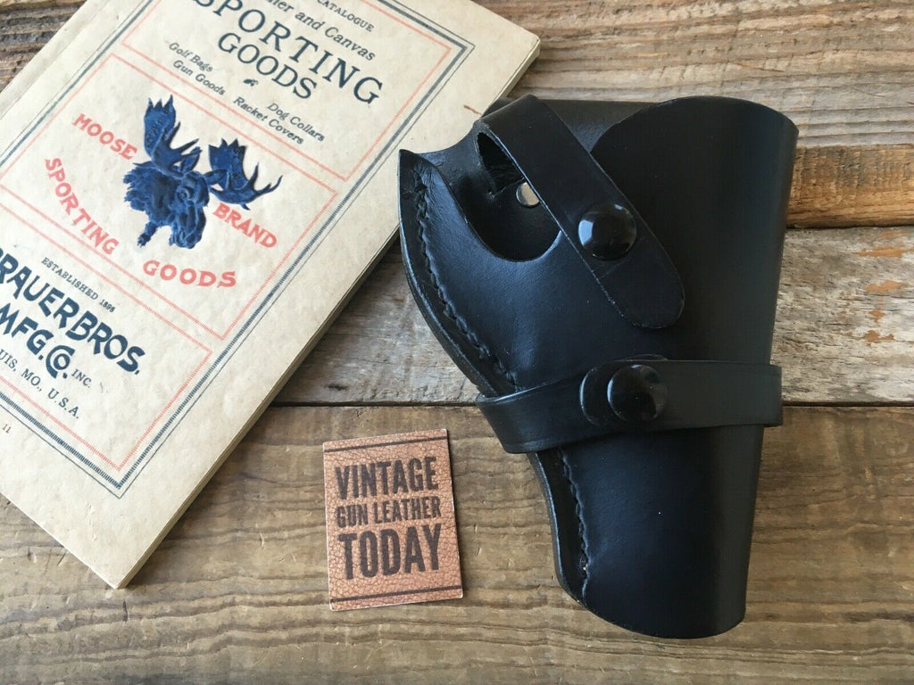 Brauer Brothers Black Leather H23 Leather Holster For S&W M&P K Frame Medium Revolver 2"